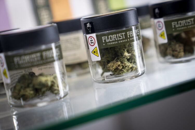 One state has a shortage of marijuana. Its neighbor had too much. What to do?